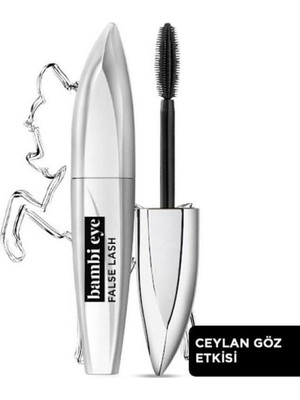 L'Oréal Paris L'oreal Paris Super Bambi Eye Ceylan Göz Etkili Süper Siyah Maskara