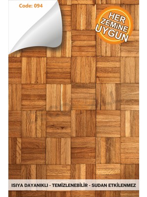 Code 94 Suya Dayanıklı Mutfak Banyo Zemin Mermer Mobilya Fayans Folyo Kaplama (Laminasyonlu)