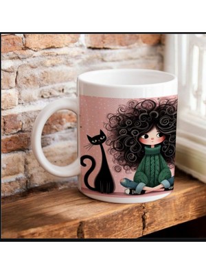 Kupa Bardak Komik Kiz