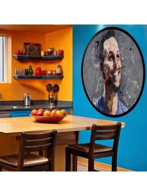 Modern Tasarım Kanvas Saat 1454