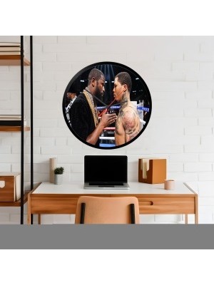 Modern Tasarım Kanvas Saat 567