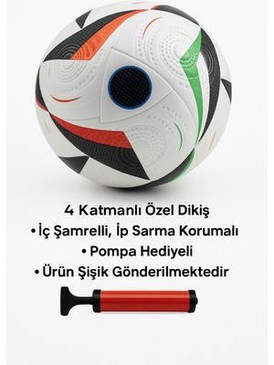 Futbol Dünya Kupası 2026 Tasarım Futbol Topu 4 Astarlı No:5 480 Gram