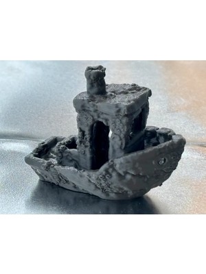 Batık Gemi Akvaryum Süsü | Eski Benchy Gemi Figürü | Dekoratif Akvaryum Taşı Gemicik