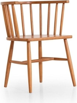 Gazzini Furniture Omurga Pro Natural Ahşap Sandalye