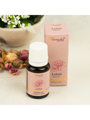 Aromatika Lotus Aromatik Yağ Difüzör ve Buhurdanlık Kokusu 10 ml