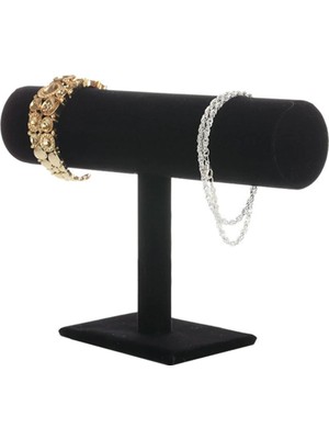 Beyaz Bileklik ve Saat Standı, Şık ve Kullanışlı Takı Düzenleyici