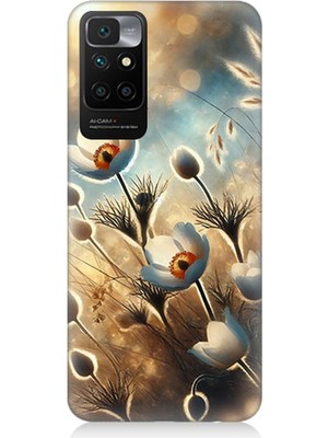 Xiaomi Redmi 10 Uyumlu Pamuk Dalları Bahar Ruhu  Desenli Silikon Kılıf