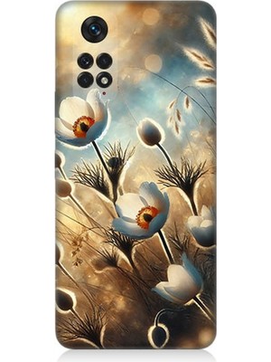 Xiaomi Redmi Note 11 Uyumlu Pamuk Dalları Bahar Ruhu  Desenli Silikon Kılıf
