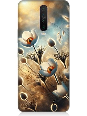 Xiaomi Redmi K30 Uyumlu Pamuk Dalları Bahar Ruhu  Desenli Silikon Kılıf
