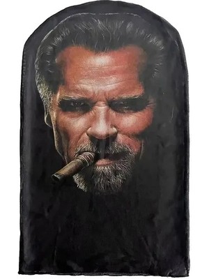 Ceymstech 3D Komik Elyaf File Maske Ünlü Serisi Parti Simülasyon Puro Içen Arnold Schwarzenegger