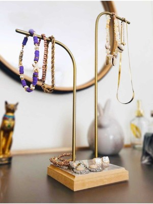 Iki Bölümlü Ters L Takı Düzenleyici, Pratik ve Şık Saklama Çözümü
