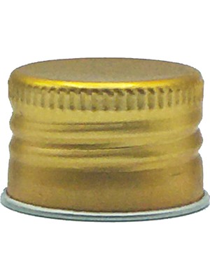 Afra Tedarik 28 mm Sızdırmaz Metal Gold Kapak 100 Adet (Cold Brew Şişelerine Uygun)