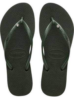 Havaianas Terlik Slim Crystal Sw Iı Olive Green