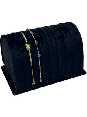 Siyah Renkli Bileklik Standı, Şık ve Kullanışlı Tasarım