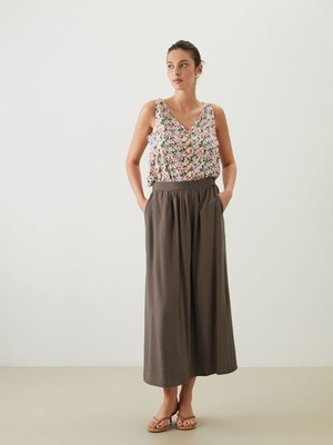 Lc Waikiki Yeni Sezon Beli Lastikli Etek - S5KL08Z8