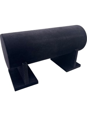 Küçük Boy Süet Kumaş Siyah Renk 40 cm Ayaklı Stand
