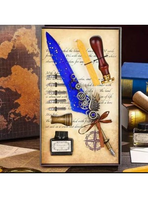 Mr Tüylü Divit Hokka Set Dolma Kalem Kaligrafi Kalemi Ofis,sevgili,öğretmenler Günü,yılbaşı Hediye