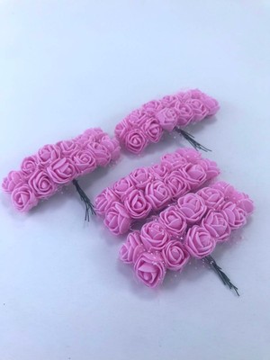 Pembe Lateks Çiçek, Şık Dekorasyon Için Ideal, 1 Paket