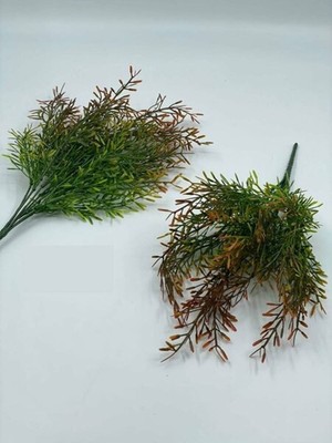 Yapay Çiçek ve Yeşillik Aranjman Süsleme Malzemeleri, 16 Parça