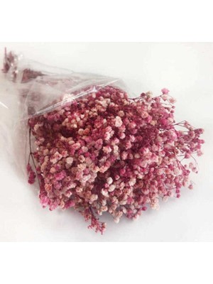 Doğal Pembe Cipso Çiçek, 50 Gram, Sağlıklı ve Tazedir