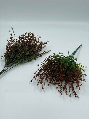 Canlısız Çiçek ve Yeşillik Aranjmanı, Süsleme Malzemesi, 10 Parça