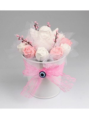 Pembe Nazarlı Melek Aranjmanı, Şık ve Anlamlı Hediye Seçeneği