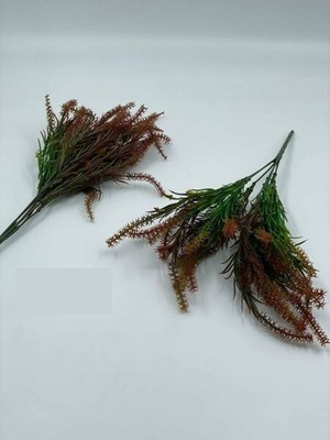 Canlı Görünümlü Yapay Çiçek ve Yeşillik Aranjmanı, Dekorasyon Malzemesi