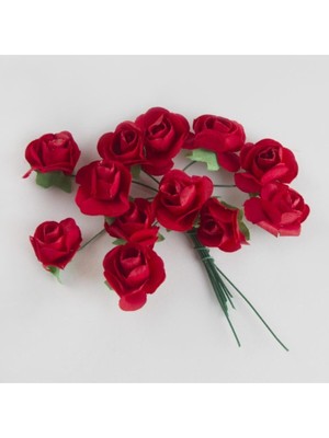 Beyaz Kağıt Gül, Şık ve Zarif Dekoratif Çiçek, Hediye Alternatifi