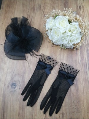 Çok Renkli Yapay Çiçekli Nikah Takımı ve Gelin Buketi Seti