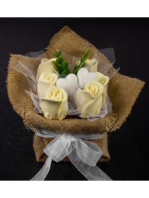 Anneler Günü Için Kokulu Taşlı Gül Aranjmanı, Şık ve Çiçekli Hediye