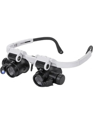 Sunup 2 LED Işıklı Pilli Büyüteçli Gözlük