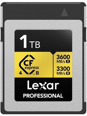 Lexar 1tb Professıonal Gold LCXEXP4001T- Rneng Cfexpress 4.0 Type-B Kart