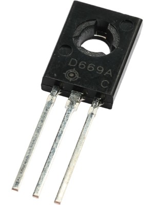 2sd 669 TO-126 Transistör
