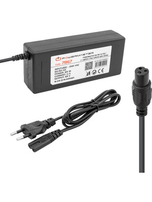 Powermaster PM-7867 63 Volt 1.1 Amper 3 Pinli Ginger Şarj Cihazı