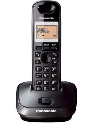 Panasonic KX-TG2511 Siyah Dect Telsiz Telefon