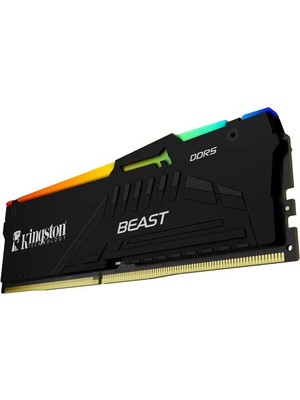 Kıngston 8gb Ddr5 5600mhz Cl36 Rgb Pc Ram Beast Kf556c36bbea-8tr
