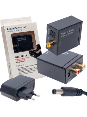 Powermaster Pm-32145 Dijital Optik Ses To Rca Audio Çevirici Konverter