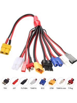 Powermaster Pm-24266 Htrc 8 In 1 Lipo Batarya Banana Şarj Kablo Seti