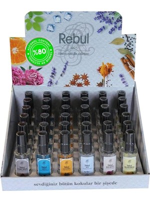 Rebul 36lı Set 50ml Sprey Kolonya