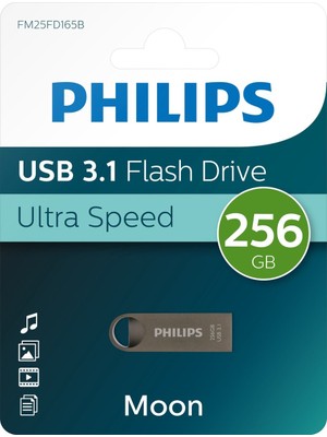 Phılıps Fm25fd165b/00 256gb Usb3.1 Metal Usb Bellek