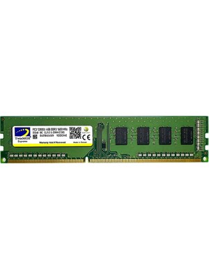 Twinmos 4gb 1600mhz Ddr3 Dımm Ram 1.5v (Mdd34gb1600d)