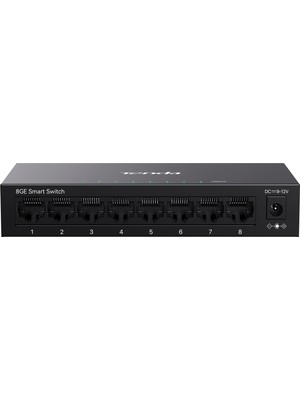 Tenda Teg2208d 8 Port 10/100/1000 Switch Cloud Yönetilebilir Çelik Kasa Switch