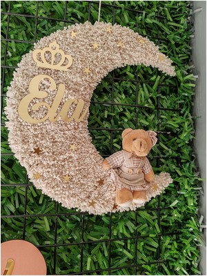Renkli Bebek Odası Kapı ve Duvar Süsü, Sevimli ve Şık Dekorasyon Seçeneği