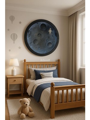 Beyaz Eps Ay Işığı Paneli, 100 Cm, Şık ve Modern Dekoratif Aydınlatma Seçeneği