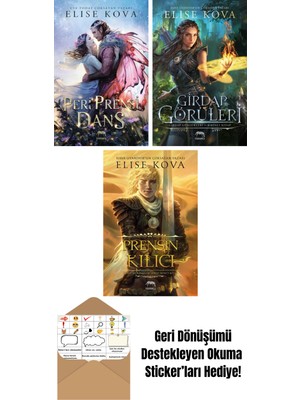 Peri Prensi ile Dans + Girdap Görüleri – Girdap Günlükleri Birinci Kitap (Ciltli) + Prensin Kılıcı – Altın Muhafızlar Serisi 2 (Ciltli)