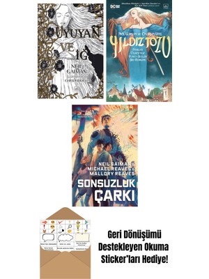 Uyuyan ve Iğ + Yıldız Tozu (Resimli Edisyon) + Sonsuzluk Çarkı – Ara Dünya 3 (Ciltli)