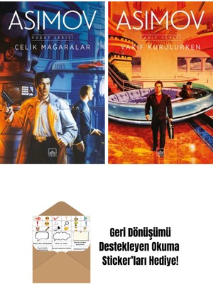Çelik Mağaralar – Robot Serisi 1. Kitap + Vakıf Kurulurken – Vakıf Serisi 6. Kitap