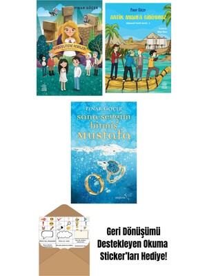 Göbeklitepe Perileri – Efsanevi Yerler Serisi 2 + Antik Mısır’a Gidiyoruz – Eğlenceli Tarih Serisi 2 + Sana Sevgim Bitmiş Mustafa
