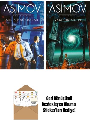 Çelik Mağaralar – Robot Serisi 1. Kitap + Vakıf’ın Sınırı – Vakıf Serisi 4. Kitap