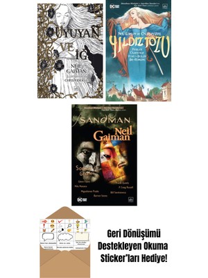Uyuyan ve Iğ + Yıldız Tozu (Resimli Edisyon) + Sandman 11 – Sonsuz Geceler